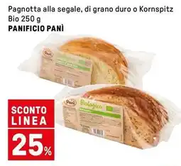 Iper La Grande Pagnotta alla segale, di grano duro o Kornspitz Bio PANIFICIO PANÌ offerta