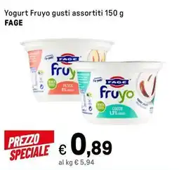 Iper La Grande Yogurt Fruyo gusti assortiti FAGE offerta