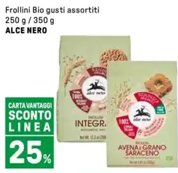 Iper La Grande Frollini Bio gusti assortiti ALCE NERO offerta