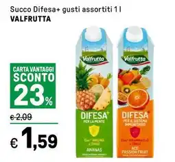 Iper La Grande Succo Difesa+ gusti assortiti VALFRUTTA offerta