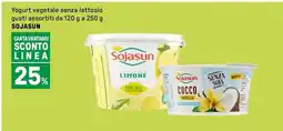 Iper La Grande Yogurt vegetale senza lattosio gusti assortiti SOJASUN offerta