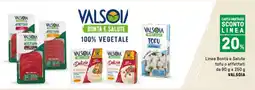 Iper La Grande Linea Bontà e Salute tofu o affettati VALSOIA offerta