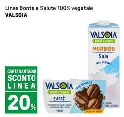 Iper La Grande Linea Bontà e Salute 100% vegetale VALSOIA offerta