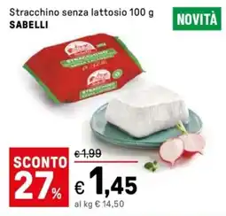 Iper La Grande Stracchino senza lattosio SABELLI offerta