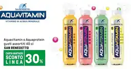 Iper La Grande Aquavitamin o Aquaprotein gusti assortiti SAN BENEDETTO offerta