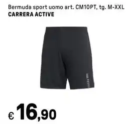 Iper La Grande Bermuda sport uomo art. CM10PT, tg. M-XXL CARRERA ACTIVE offerta