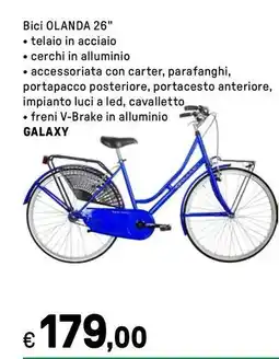 Iper La Grande Bici OLANDA 26" GALAXY offerta