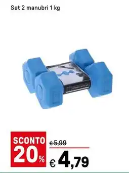 Iper La Grande Set 2 manubri offerta