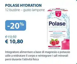 Iper La Grande POLASE HYDRATION 12 bustine-gusto lampone offerta