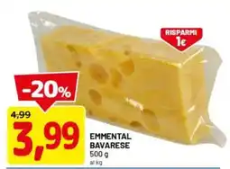 DPiù Emmental bavarese offerta