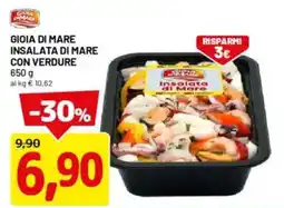 DPiù Gioia di mare insalata di mare con verdure offerta