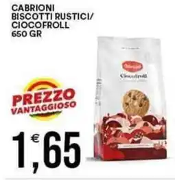 Vantaggio Cash&Carry Cabrioni biscotti rustici/ ciocofroll offerta