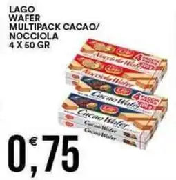 Vantaggio Cash&Carry Lago wafer multipack cacao/ nocciola offerta