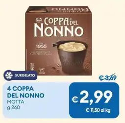 MD Discount 4 coppa del nonno MOTTA offerta