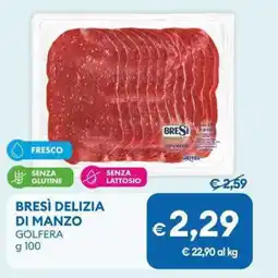MD Discount Bresì delizia di manzo GOLFERA offerta