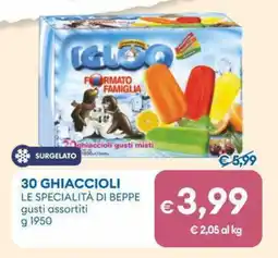 MD Discount 30 ghiaccioli LE SPECIALITÀ DI BEPPE offerta