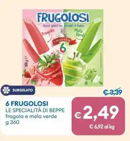 MD Discount 6 frugolosi LE SPECIALITÀ DI BEPPE offerta