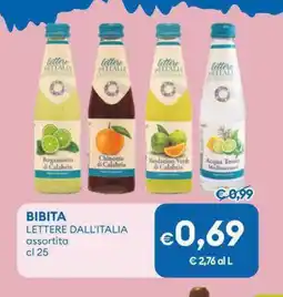 MD Discount Bibita LETTERE DALL'ITALIA offerta