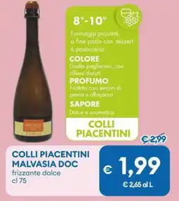 MD Discount Colli piacentini malvasia DOC offerta
