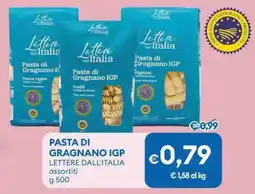 MD Discount Pasta di gragnano IGP LETTERE DALL'ITALIA offerta