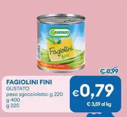 MD Discount Fagiolini fini GUSTATO offerta