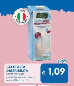 MD Discount Latte alta digeribilità VIVO MEGLIO offerta