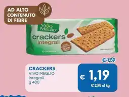 MD Discount Crackers VIVO MEGLIO integrali offerta
