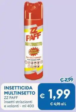 MD Discount Insetticida multinsetto ZZ PAFF offerta