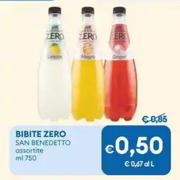 MD Discount Bibite zero SAN BENEDETTO assortite offerta