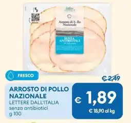 MD Discount Arrosto di pollo nazionale LETTERE DALL'ITALIA offerta