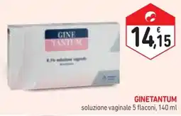 Parafarmacia Conad GINETANTUM soluzione vaginale 5 flaconi offerta