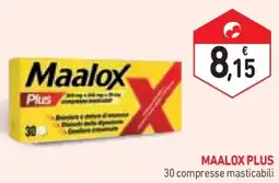 Parafarmacia Conad MAALOX PLUS 30 compresse masticabili offerta