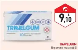 Parafarmacia Conad TRAVELGUM 10 gomme masticabili offerta