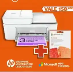 Expert Hp spampante multifunzione deskjet 4220E offerta