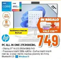 Expert hp PC ALL IN ONE 27CR0053NL offerta