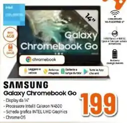Expert SAMSUNG Galaxy Chromebook Go offerta