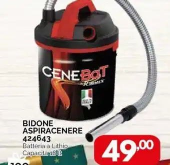 Orizzonte Bidone Aspiracenere 424643 offerta