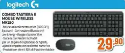 Expert logitech COMBO TASTIERA E MOUSE WIRELESS MK250 offerta