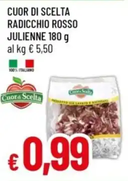IperFamila Cuor di scelta radicchio rosso julienne offerta