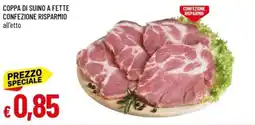IperFamila Coppa di suino a fette confezione risparmio offerta
