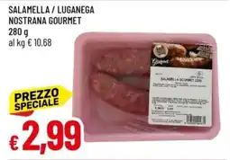 IperFamila Salamella/luganega nostrana gourmet offerta