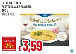 IperFamila Deliz filetti di platessa alla mugnaia offerta