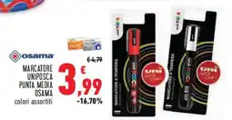 Conad Superstore Marcatore uniposca punta media OSAMA offerta