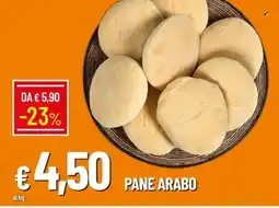IperFamila Pane arabo offerta