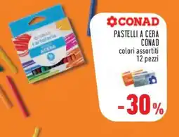 Conad Superstore Pastelli a cera CONAD offerta