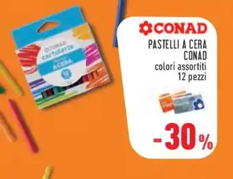 Conad Superstore Pastelli a cera CONAD offerta