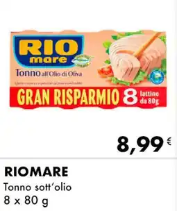 Iper Tosano RIOMARE Tonno sott'olio offerta