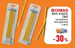 Conad Superstore Matite in grafite CONAD offerta