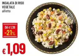 IperFamila Insalata di riso vegetale offerta