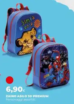 Coop ZAINO ASILO 3D PREMIUM offerta